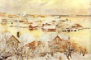 Albert Edelfelt December Day oil painting artist